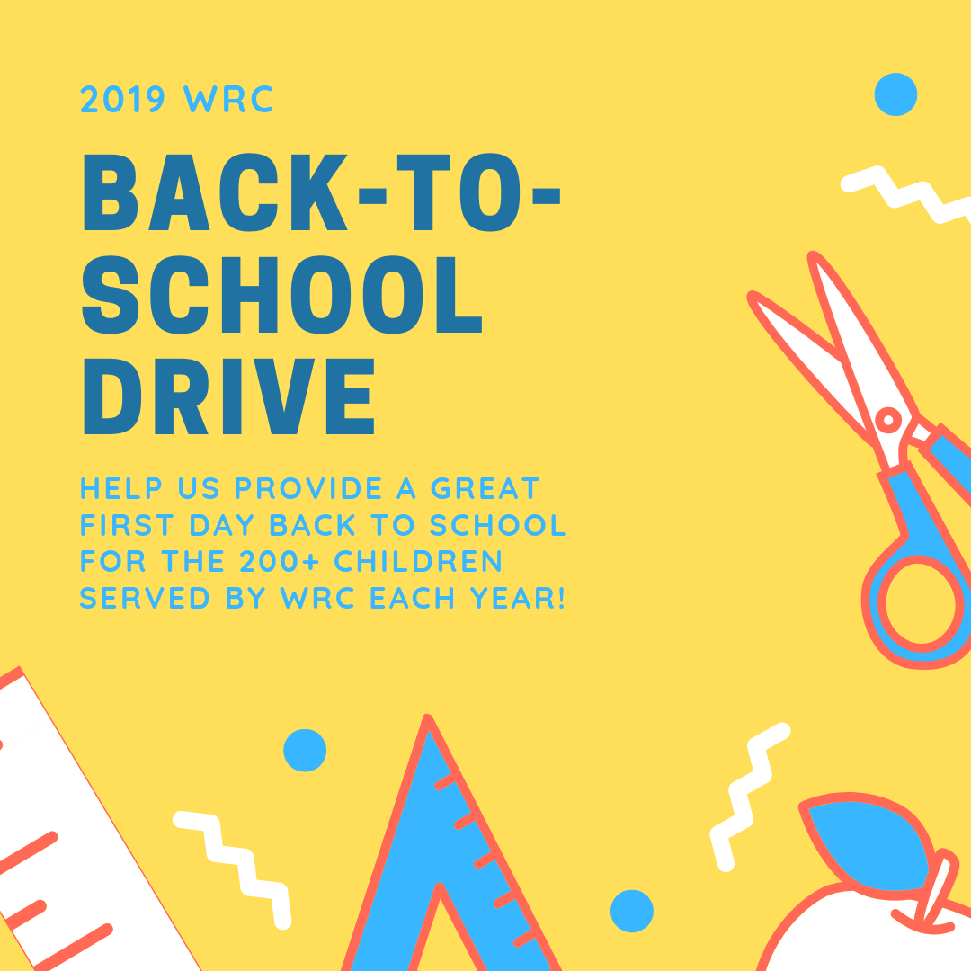 BacktoSchool Backpack Drive with WRC! Women's Resource Center