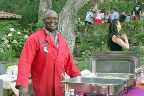 Chef Felix at Magical Evening Silent Auction