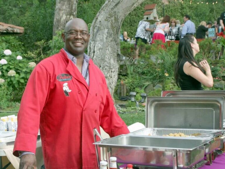 Chef Felix at Magical Evening Silent Auction