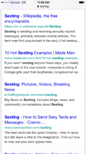 Examples pics sexting 70+ Sexting